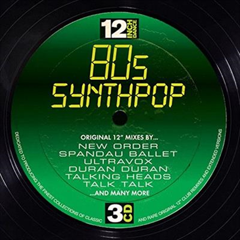 12 Inch Dance: 80's Synthpop/Product Detail/Compilation