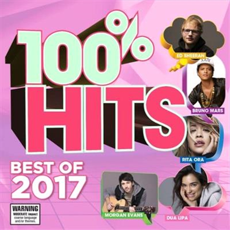 100% Hits Best Of 2017 | CD
