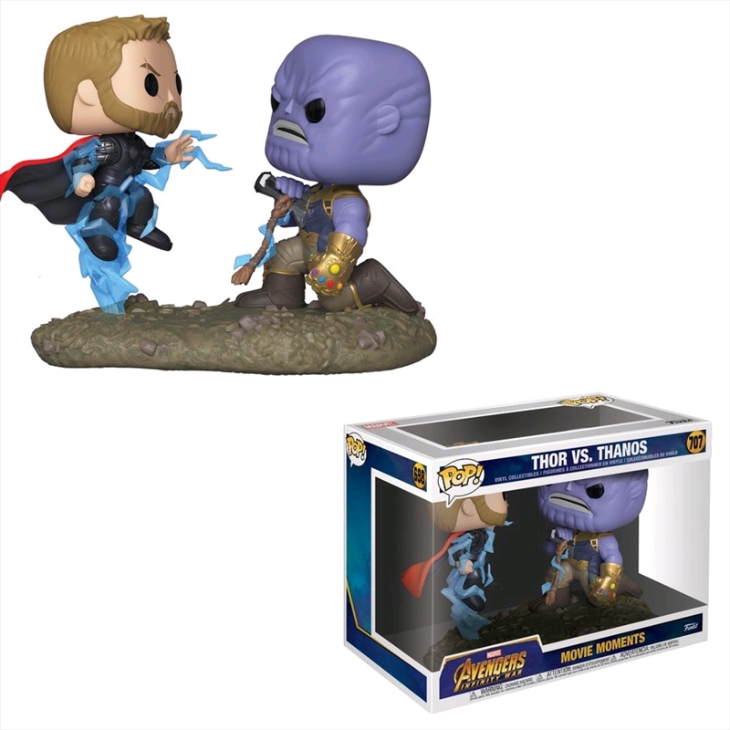 Avengers 3: Infinity War - Thor vs Thanos Movie Moment Pop! Vinyl/Product Detail/Movies