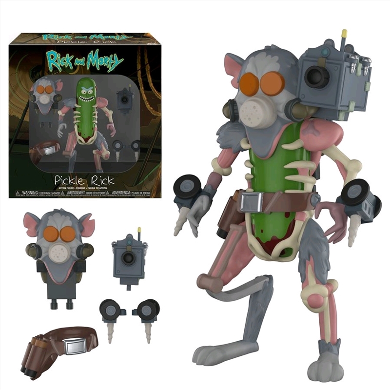 Rick and Morty - Pickle Rick Action Figure/Product Detail/Figurines