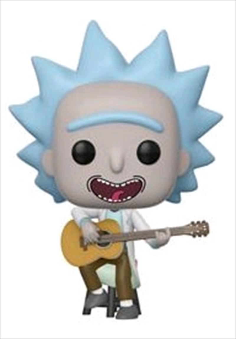 Rick and Morty - Tiny Rick with Guitar US Exclusive Pop! Vinyl [RS]/Product Detail/TV