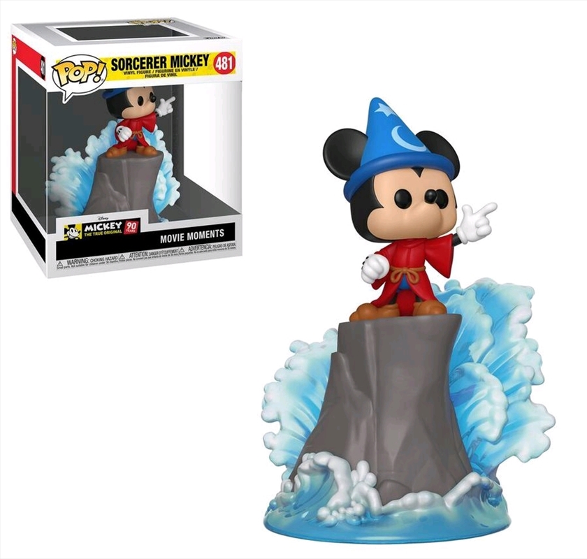 Fantasia - Sorcerer Mickey Movie Moments US Exclusive Pop! Vinyl [RS]/Product Detail/TV