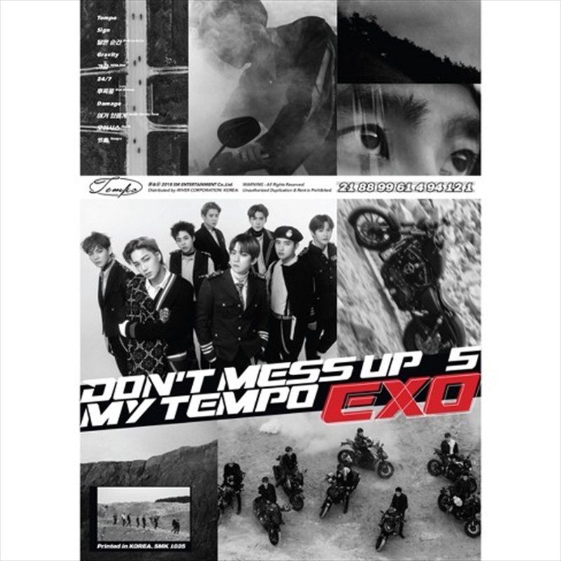 Exo The 5th Album Don't Mess Up My Tempo | CD