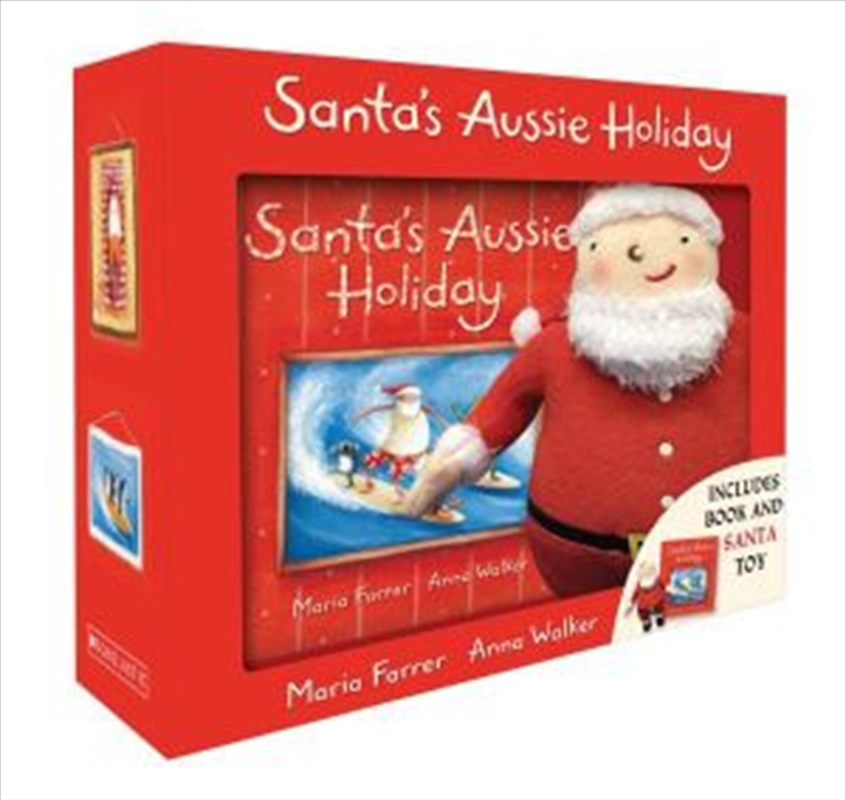 Santa's Aussie Holiday Mini Book + Plush/Product Detail/Children