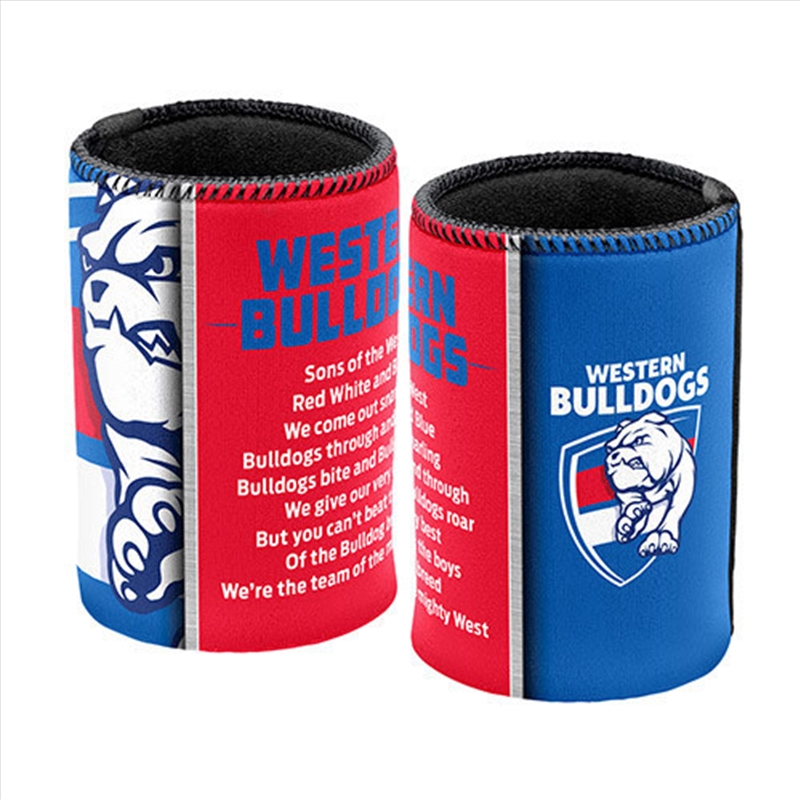 AFL Can Cooler Team Song Western Bulldogs/Product Detail/Coolers & Accessories