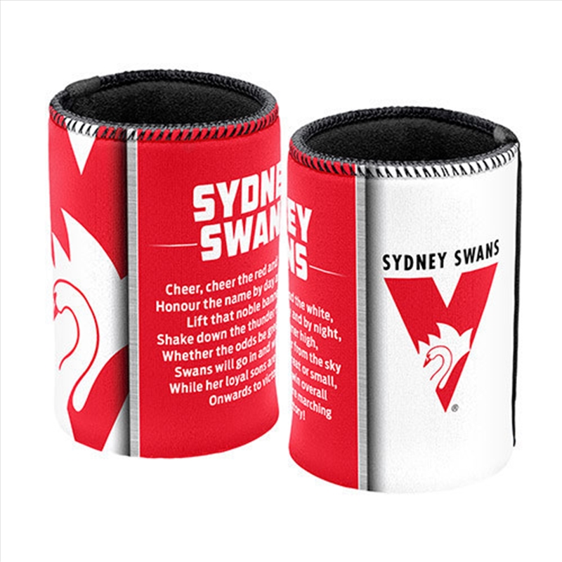 AFL Can Cooler Team Song Sydney Swans/Product Detail/Coolers & Accessories