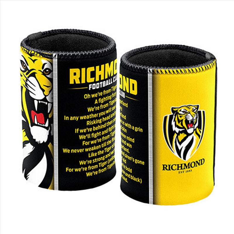 AFL Can Cooler Team Song Richmond Tigers/Product Detail/Coolers & Accessories