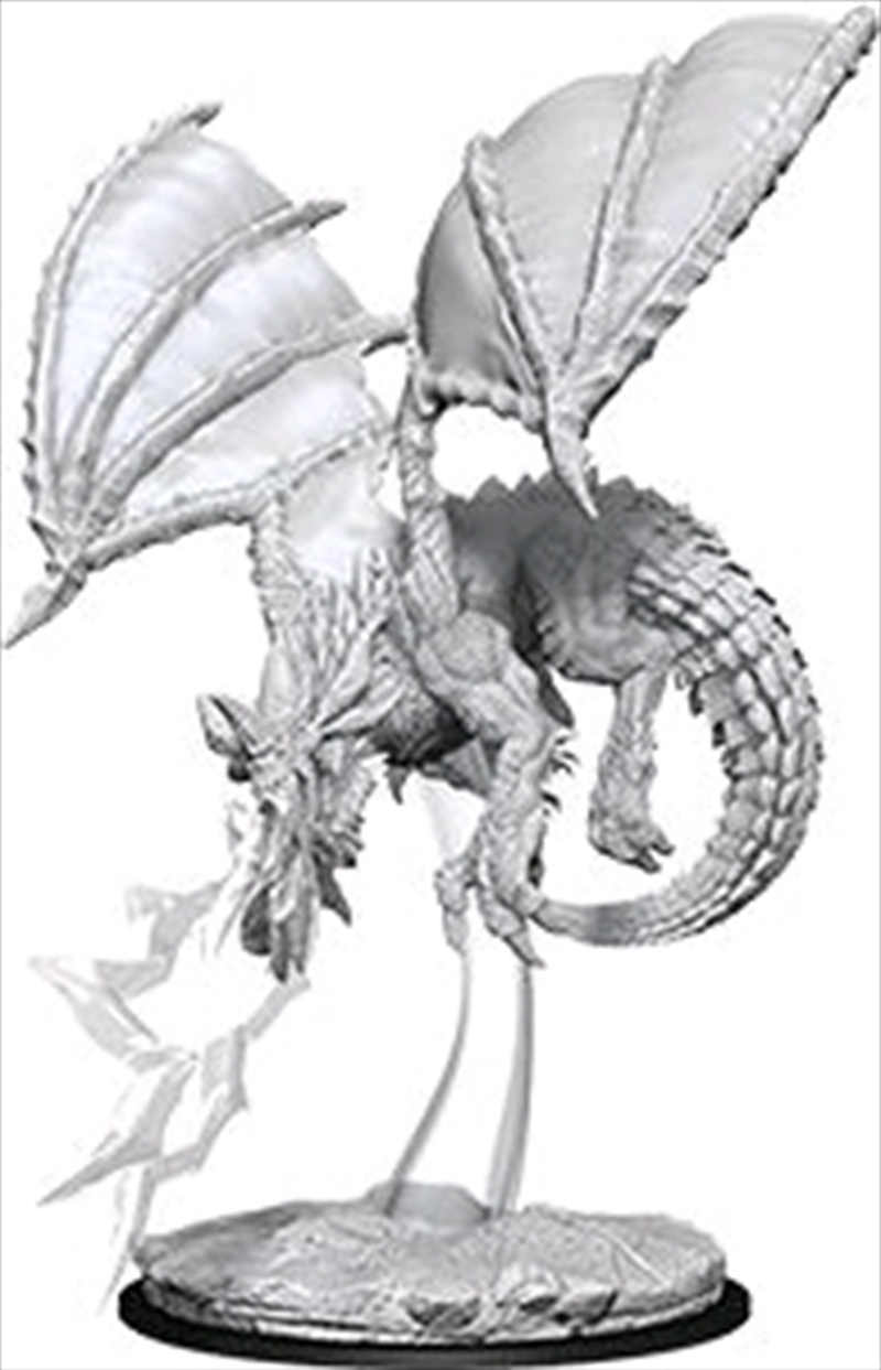 Dungeons & Dragons - Nolzur’s Marvelous Unpainted Minis: Young Blue Dragon/Product Detail/RPG Games