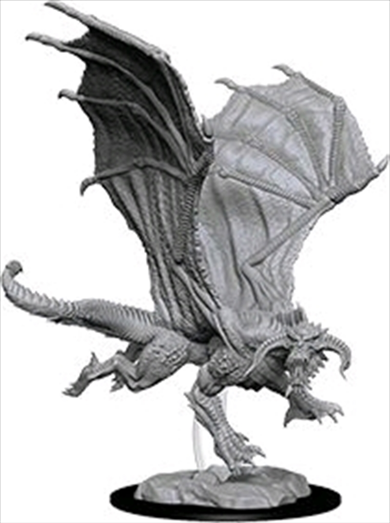 Dungeons & Dragons - Nolzur’s Marvelous Unpainted Minis: Young Black Dragon/Product Detail/RPG Games