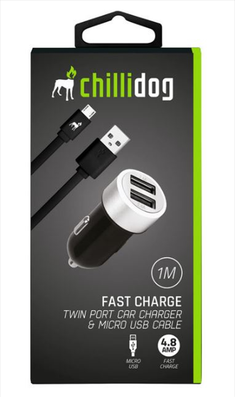 Twin Port Car Charger With Micro USB Cable/Product Detail/Cables