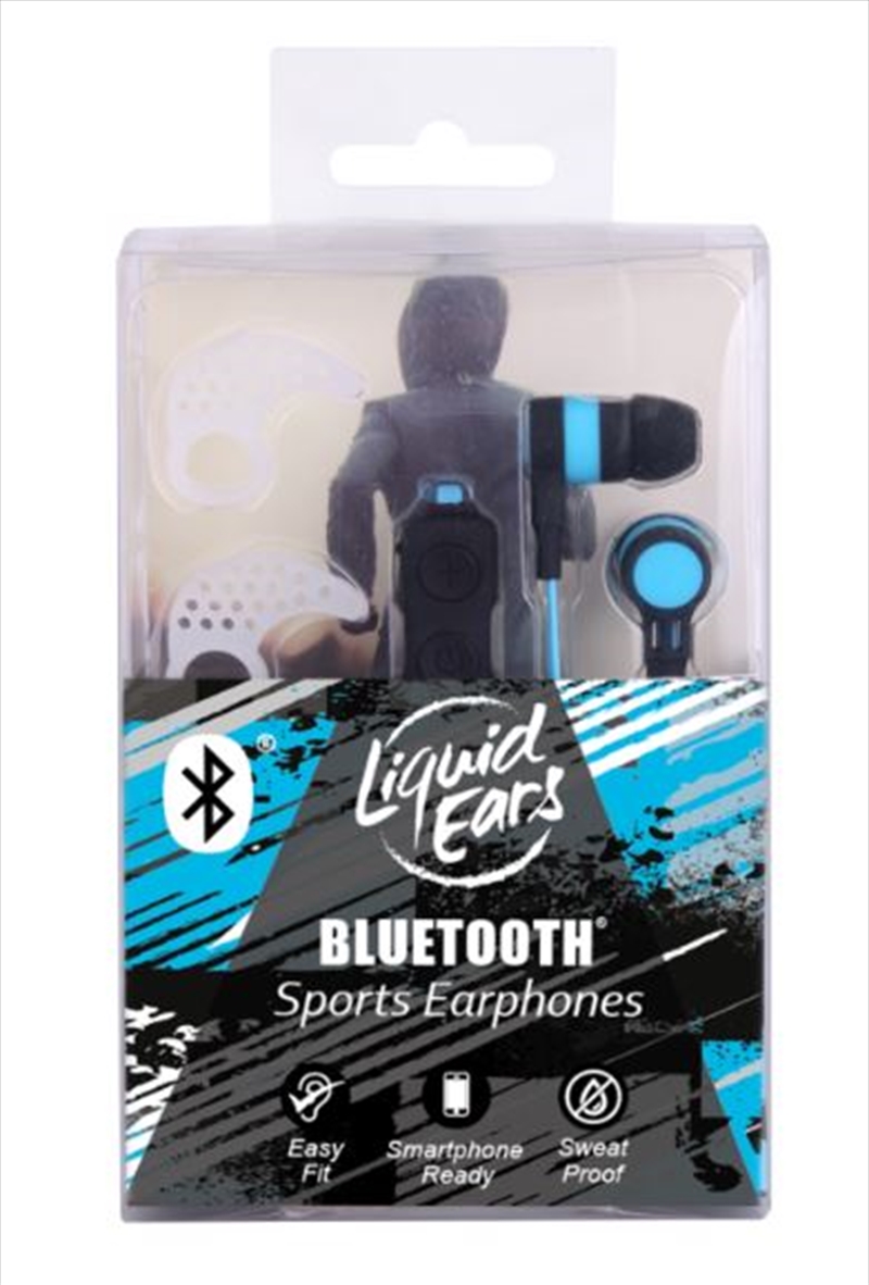 Liquid Ears - Sport Bluetooth Earphones - Black/Blue/Product Detail/Headphones