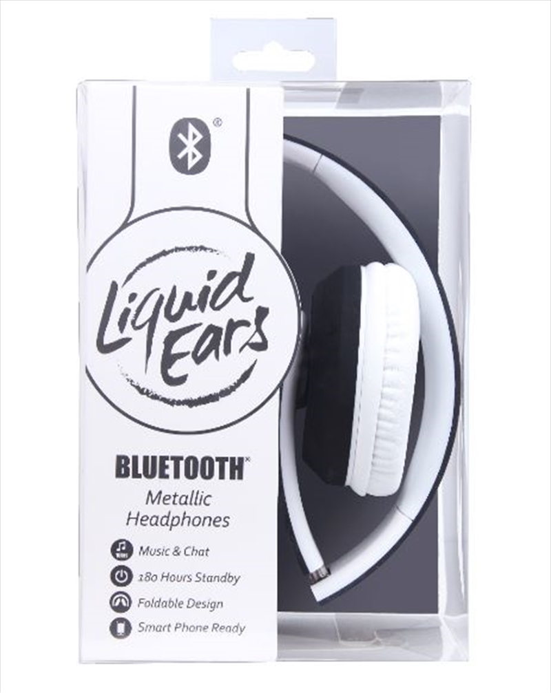 Buy Liquid Ears Bluetooth Smart Metallic Headphones Black, Headphones