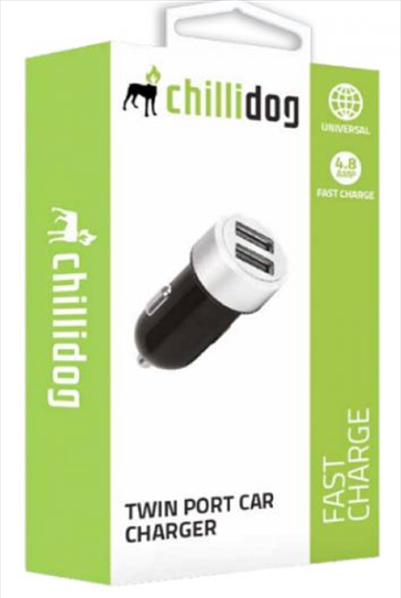 Twin Port USB Car Charger - Black/Product Detail/Phone Accessories