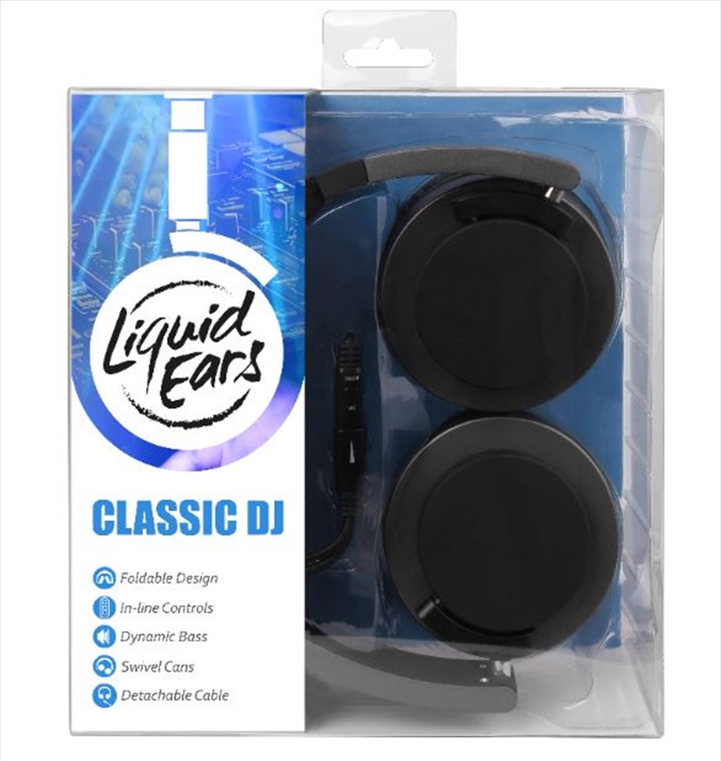 Liquid Ears - Classic DJ Headphones With Inline Control/Product Detail/Headphones