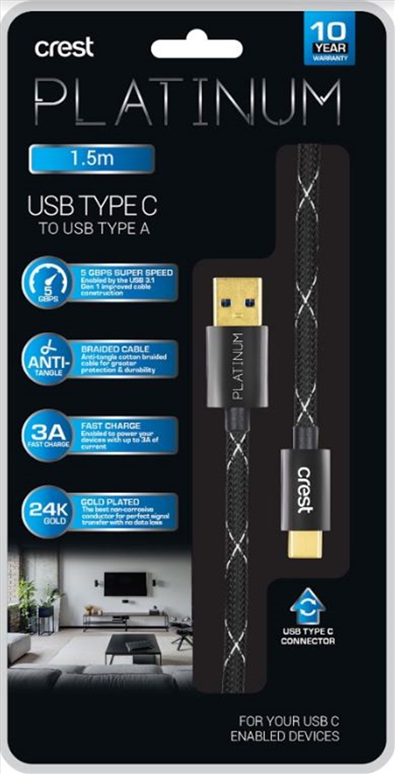 USB Type C To USB Type A Cable - 1.5M/Product Detail/Cables