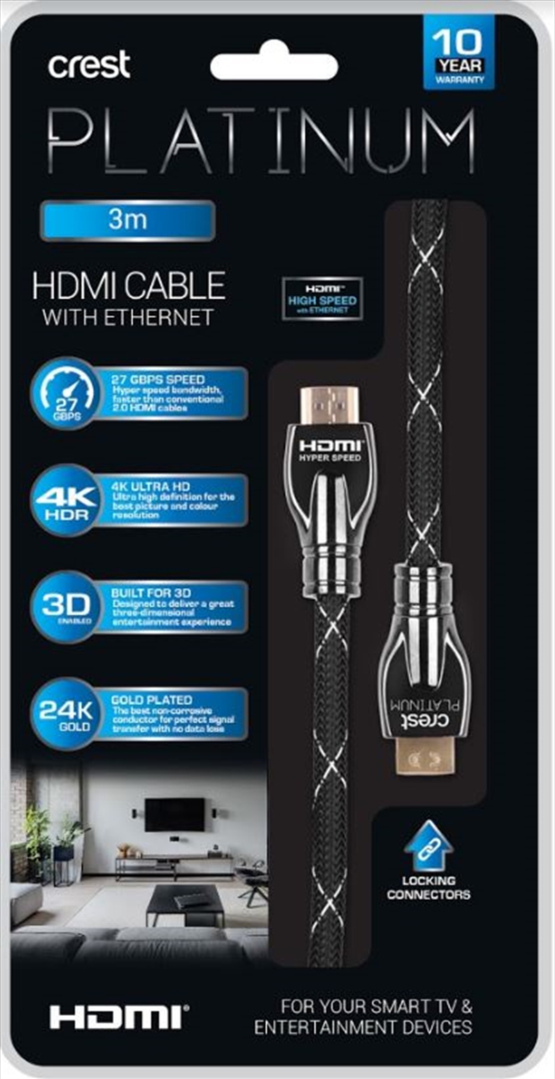 HDMI Cable With Ethernet - 3M/Product Detail/Cables