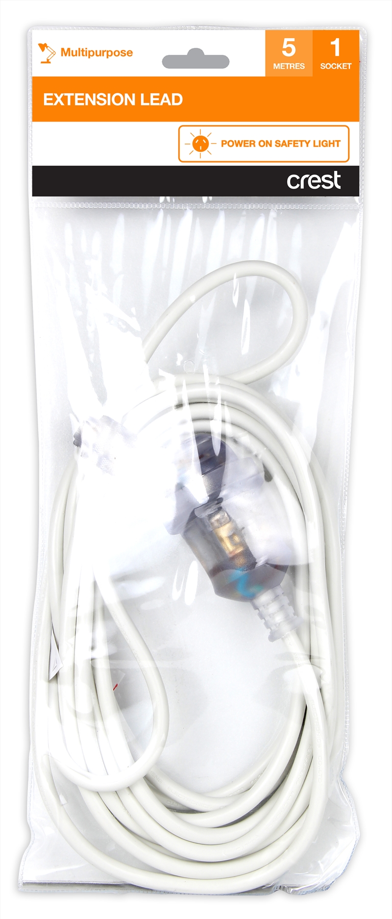 Crest Extension Lead With Built-In Light - 5M/Product Detail/Cables