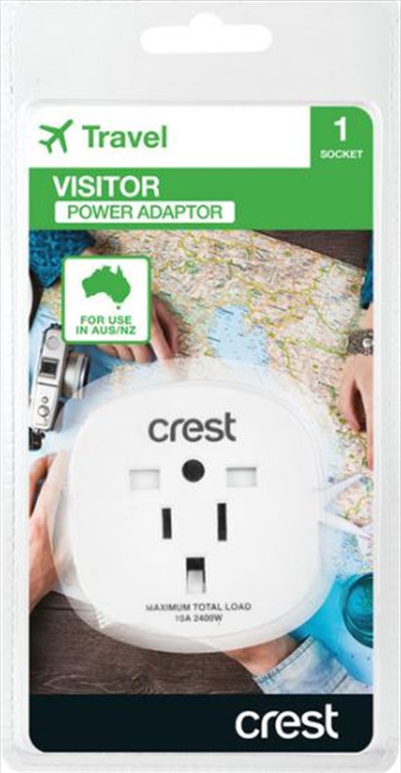Crest Visitor Adaptor For Australia & NZ/Product Detail/Power Adaptors