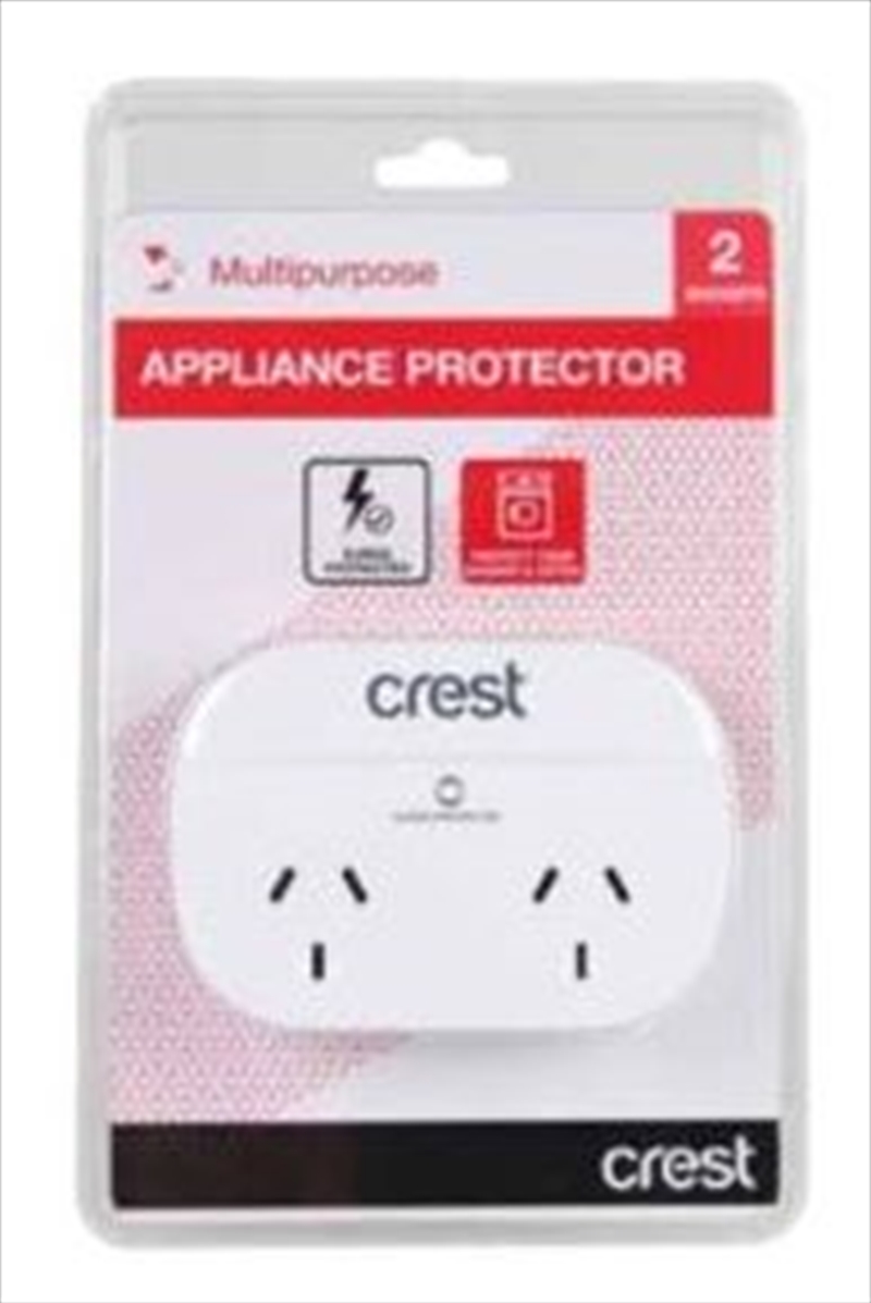Crest Appliance Protector 2 Sockets/Product Detail/Power Adaptors