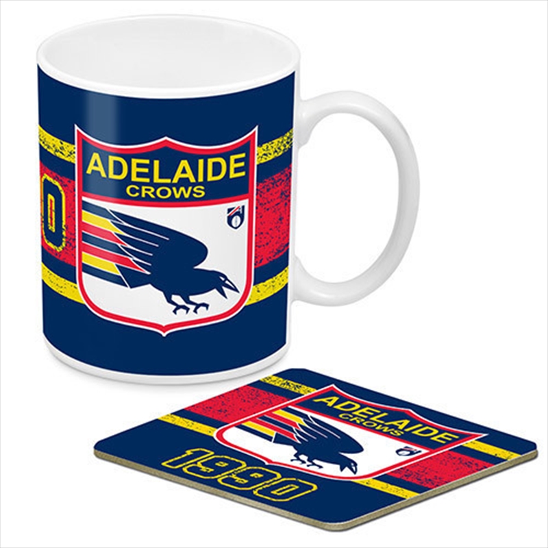AFL Coffee Mug and Coaster 1st Team Logo Adelaide Crows/Product Detail/Mugs