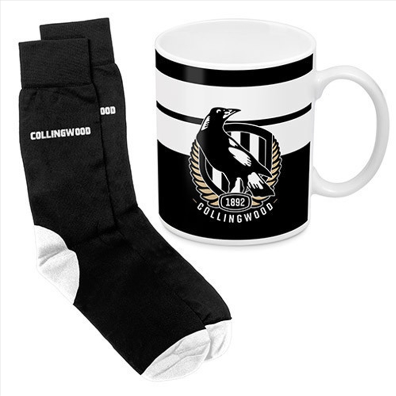 AFL Coffee Mug and Sock Gift Pack Collingwood Magpies/Product Detail/Childrens Fiction Books