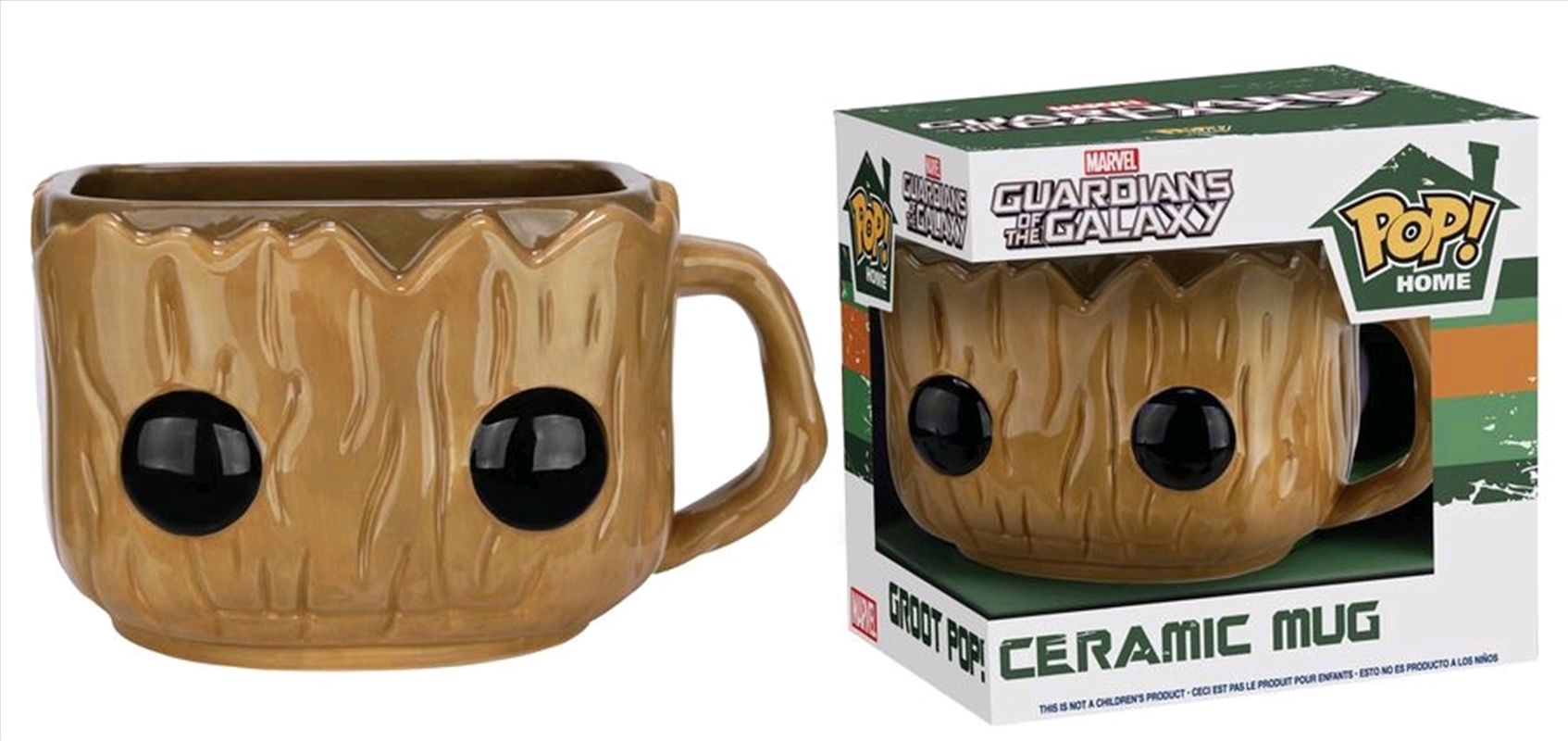 Guardians of the Galaxy Groot Mug Drinkware, Merchandise Sanity