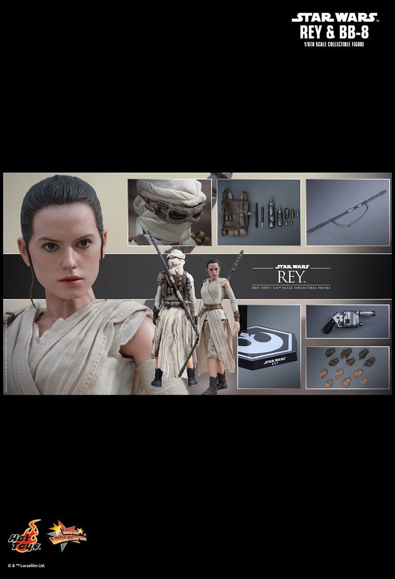 Star Wars - Rey & BB-8 12" 1:6 Scale Action Figure Set/Product Detail/Figurines