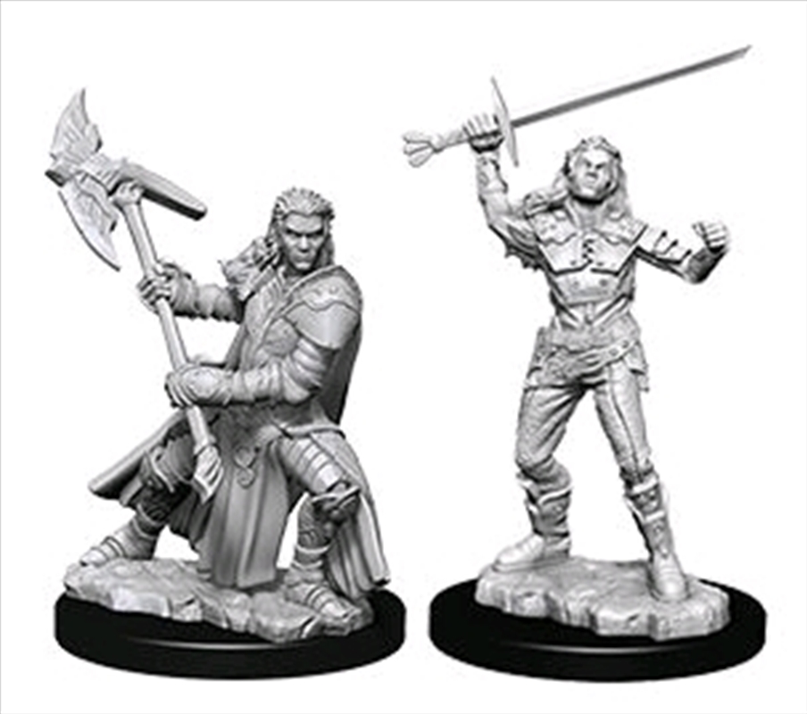 Dungeons & Dragons - Nolzur’s Marvelous Unpainted Minis: Female Half-Orc Fighter/Product Detail/RPG Games