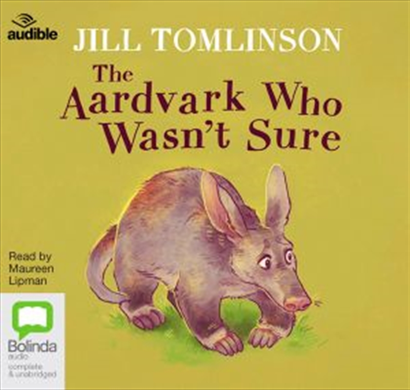 The Aardvark Who Wasn't Sure/Product Detail/General Fiction Books