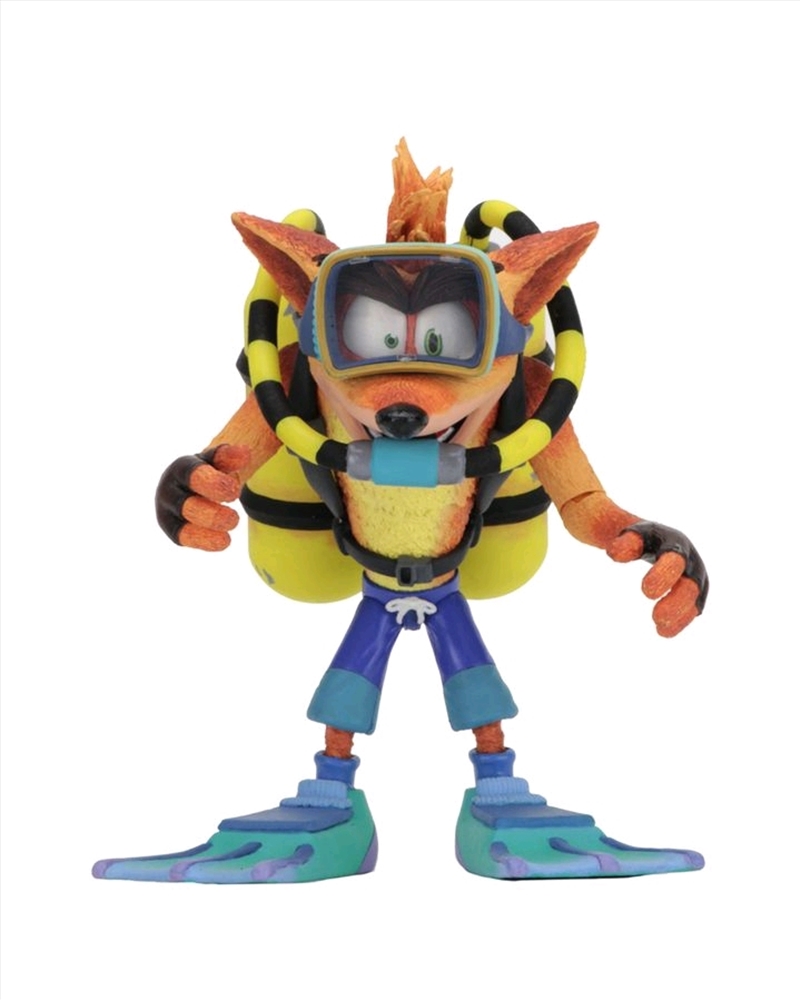 Crash Scuba 7" Action Figure/Product Detail/Figurines