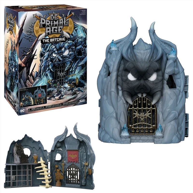 DC Primal Age - Batcave Savage World Play Set/Product Detail/Figurines