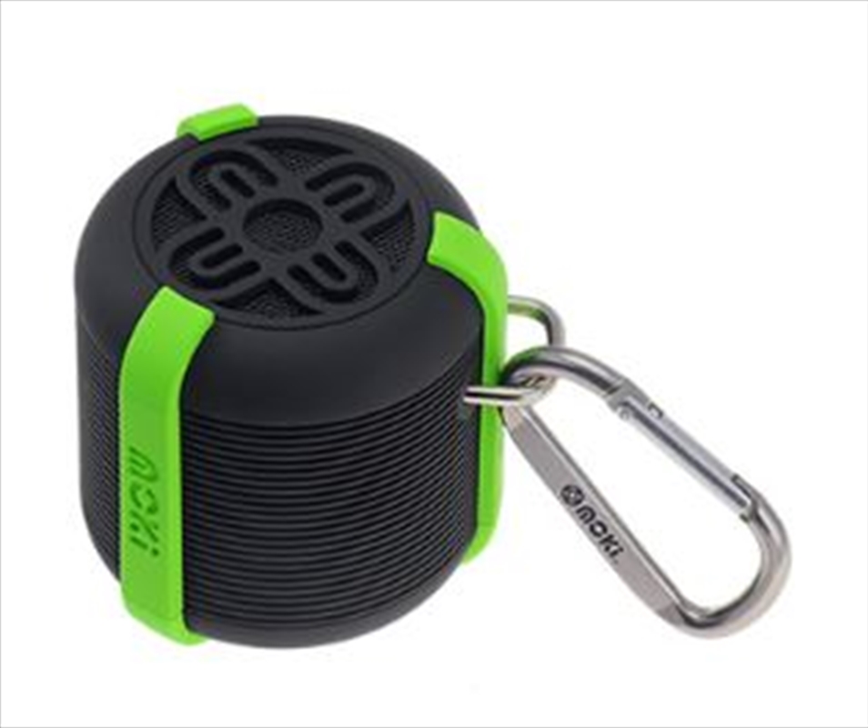 AquaBass Waterproof Bluetooth Black and Green Speaker/Product Detail/Speakers