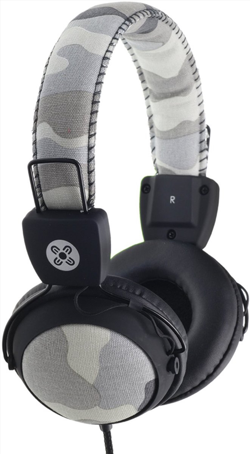 Camo In-line Mic Grey Headphones/Product Detail/Headphones