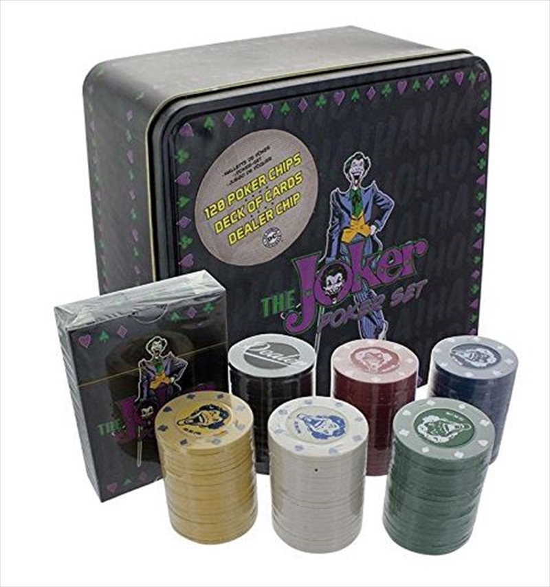 Batman - Joker Poker Set V2/Product Detail/Card Games