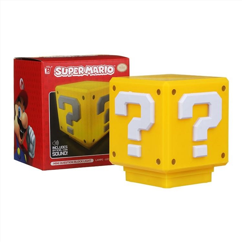 Super Mario Mini Question Block Light/Product Detail/Portable