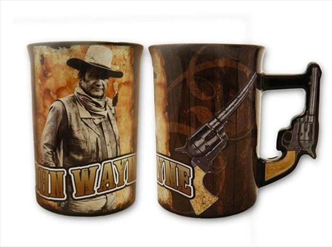 Buy John Wayne Pistol Handle Mug, John Wayne Drinkware Sanity