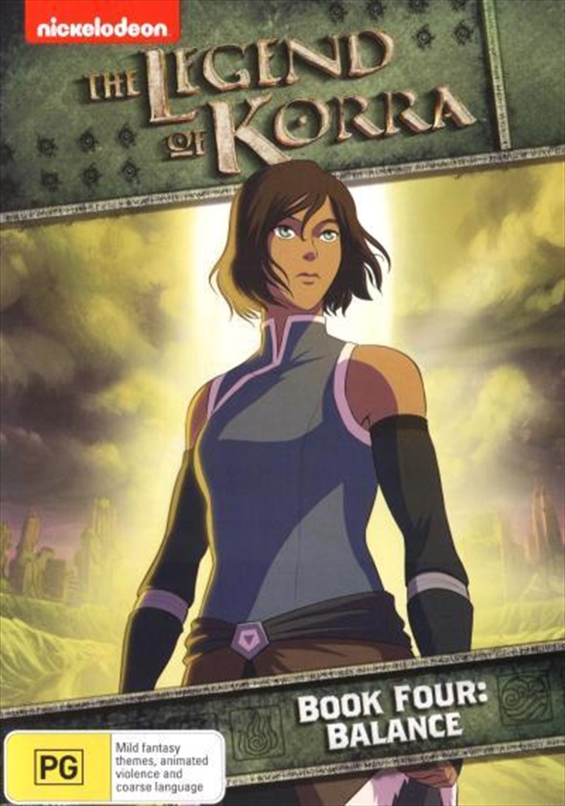 Legend Of Korra - Balance - Book 4, The | DVD