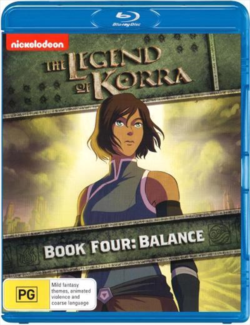 Legend Of Korra - Balance - Book 4, The | Blu-ray