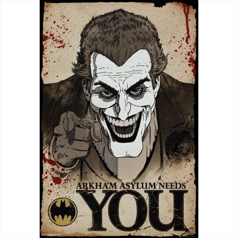 DC Comics Batman Comic Joker Needs You | Merchandise