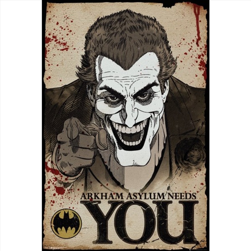 DC Comics Batman Comic Joker Needs You/Product Detail/Posters & Prints
