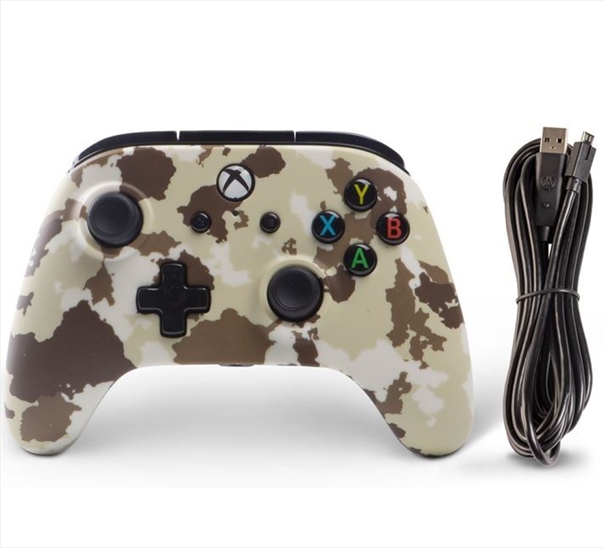 Xbox One Enhanced Wired Controller - Sandstorm Camo/Product Detail/Consoles & Accessories