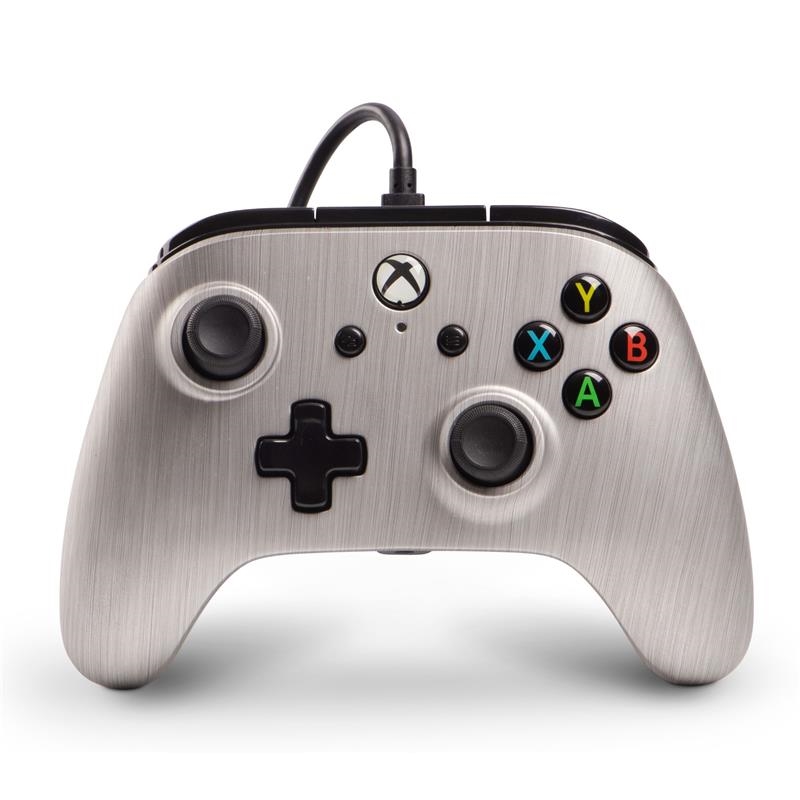 Enhanced Wired Controller for Xbox One - Brushed Aluminium/Product Detail/Consoles & Accessories