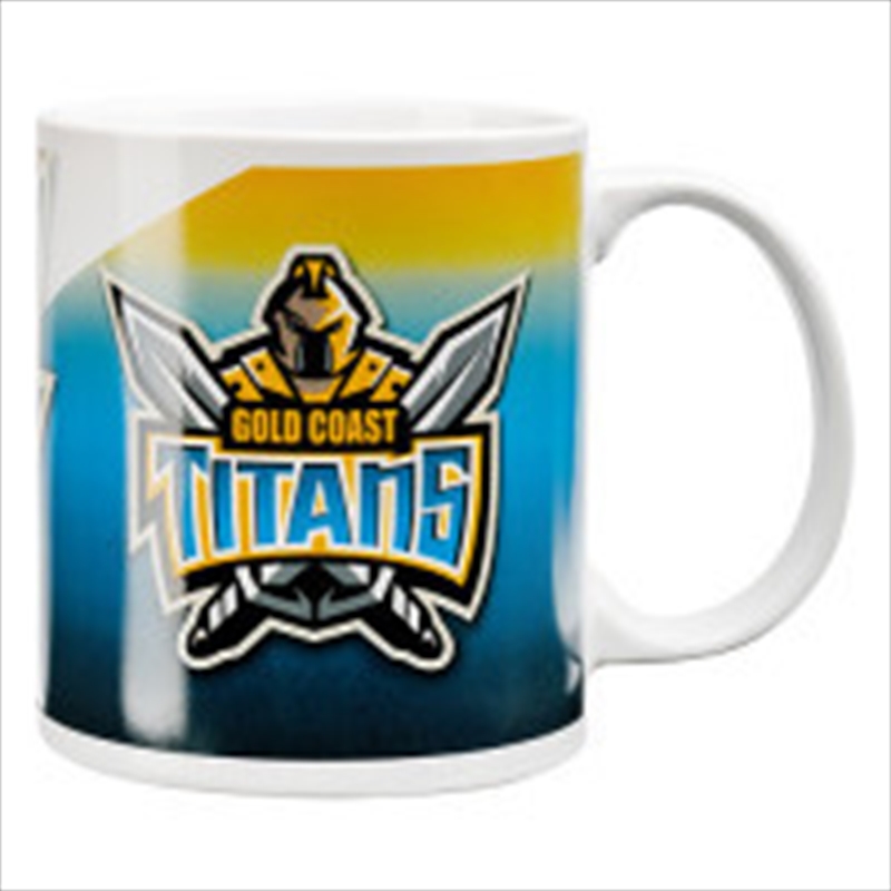 NRL Coffee Mug Gold Coast Titans/Product Detail/Mugs