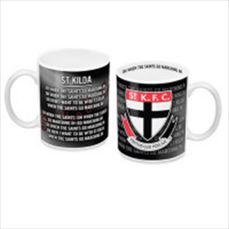 AFL Coffee Mug Team Song St Kilda Saints/Product Detail/Mugs