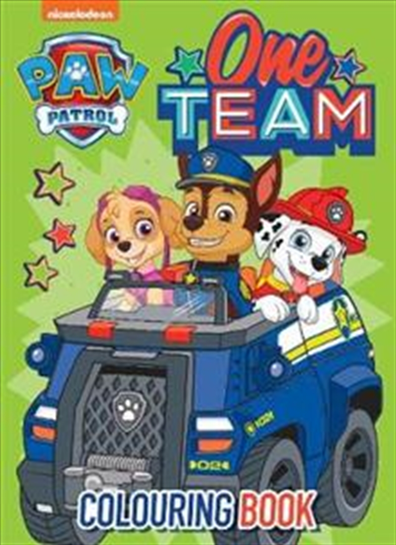 Paw Patrol One Team Colouring Book/Product Detail/Kids Colouring