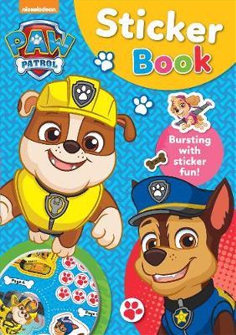 Paw Patrol Blue Sticker Book/Product Detail/Stickers