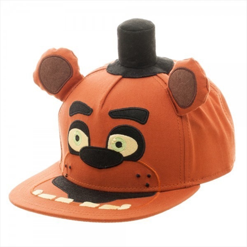 Five Nights at Freddy's Big Face Plush Snapback Cap/Product Detail/Caps & Hats