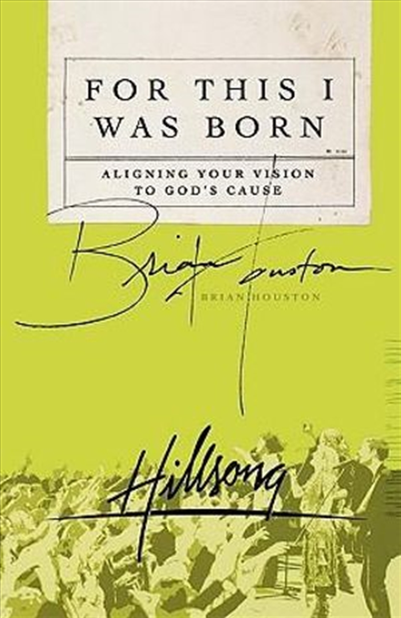 For This I Was Born: Aligning Your Vision to God's Cause/Product Detail/Religion & Beliefs