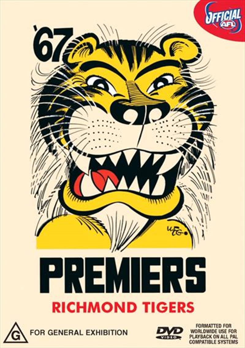 AFL Premiers 1967 - Richmond/Product Detail/Sport