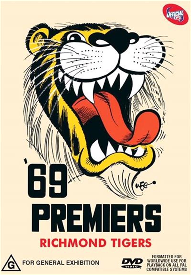 AFL Premiers 1969 - Richmond/Product Detail/Sport